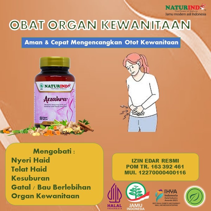 Obat Telat Datang Bulan Telat Haid Pelancar Haid Azzahra Naturindo Jamu Lancar Haid