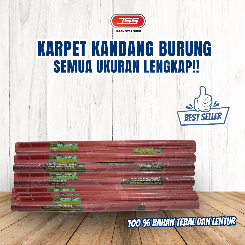 "MASTER" Karpet Sangkar Murah Sangkar Love Bird Pleci Murai Kotak Kosan Love Bird Jumbo Pleci
