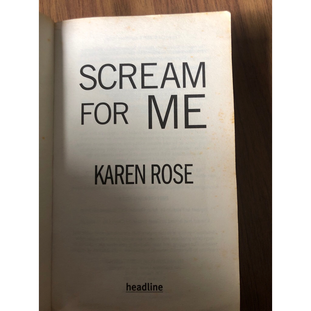 buku karen rose
