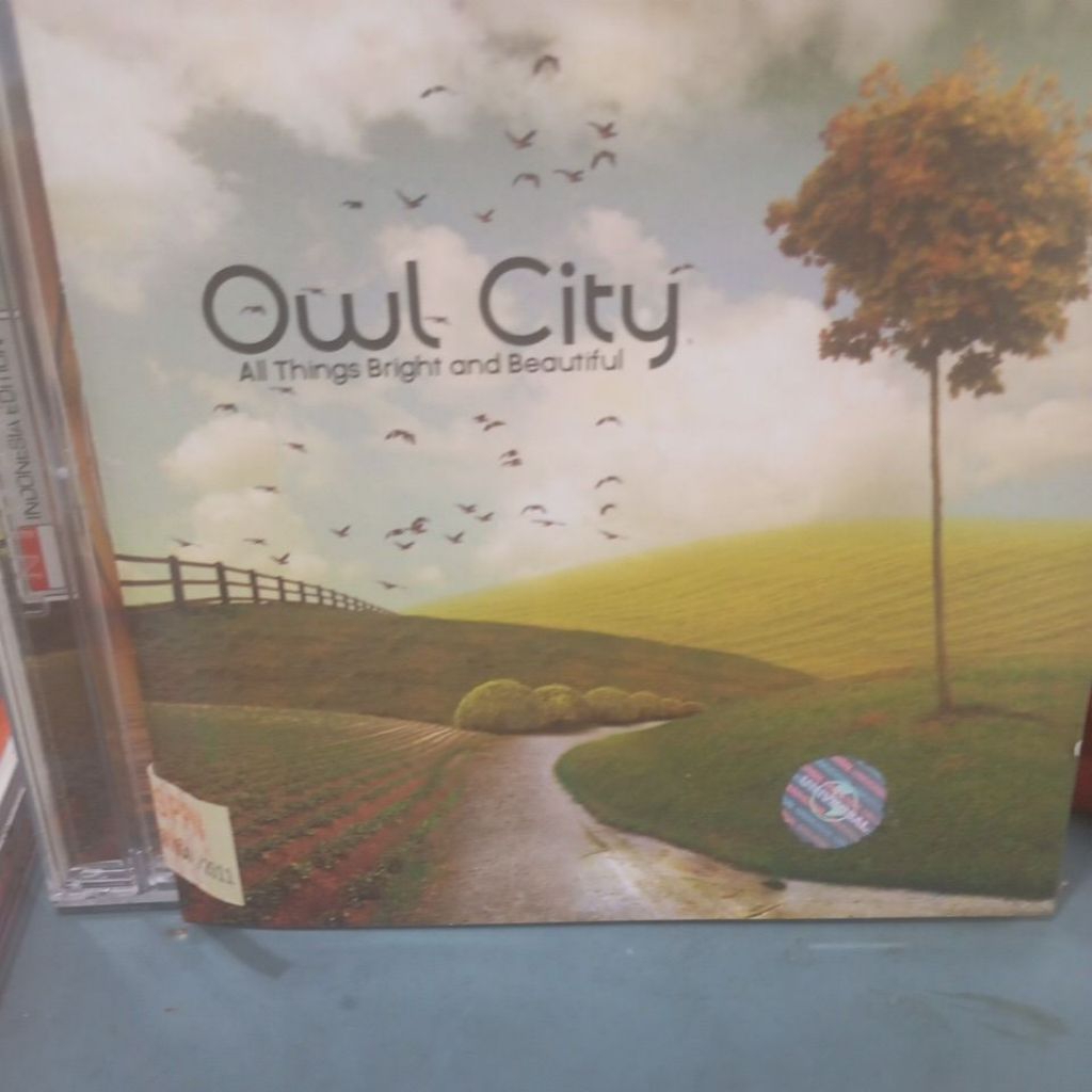 cd owl city all things bright beautiful original