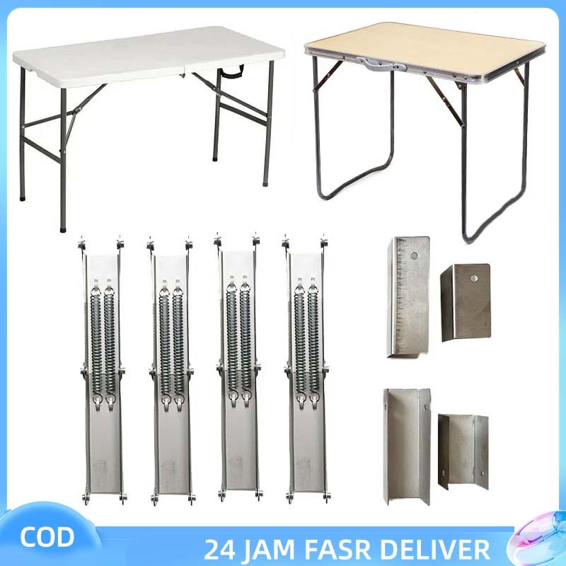 Engsel Meja Lipat Engsel Siku Lipat Flexible Engsel Kaki Meja untuk Furniture Meja Lipat