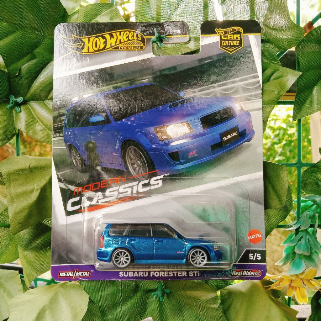 Hotwheels Premium Subaru Forester STi seri Modern Classic