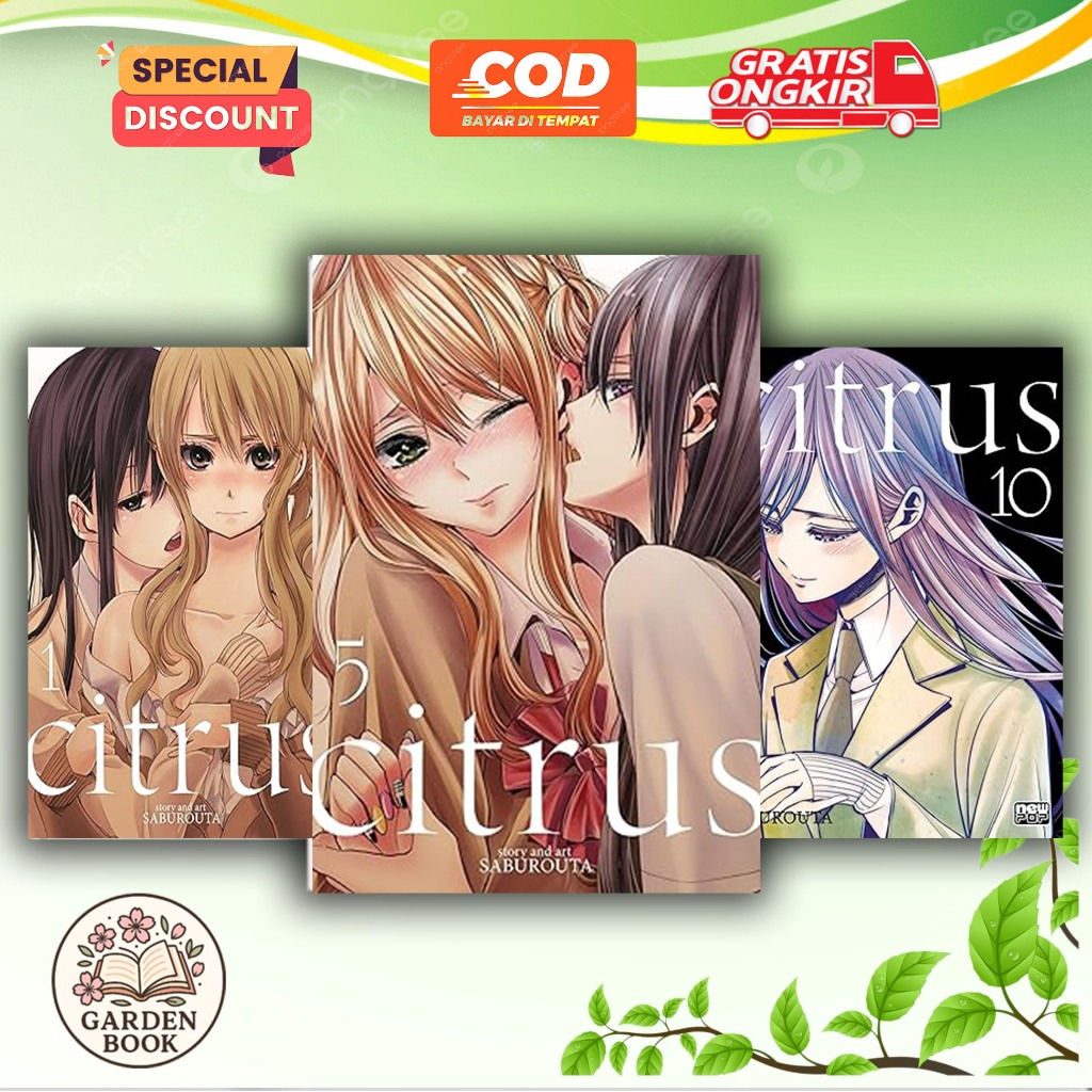 Komik Citrus (10 book series) (English) - GARDEN BOOK
