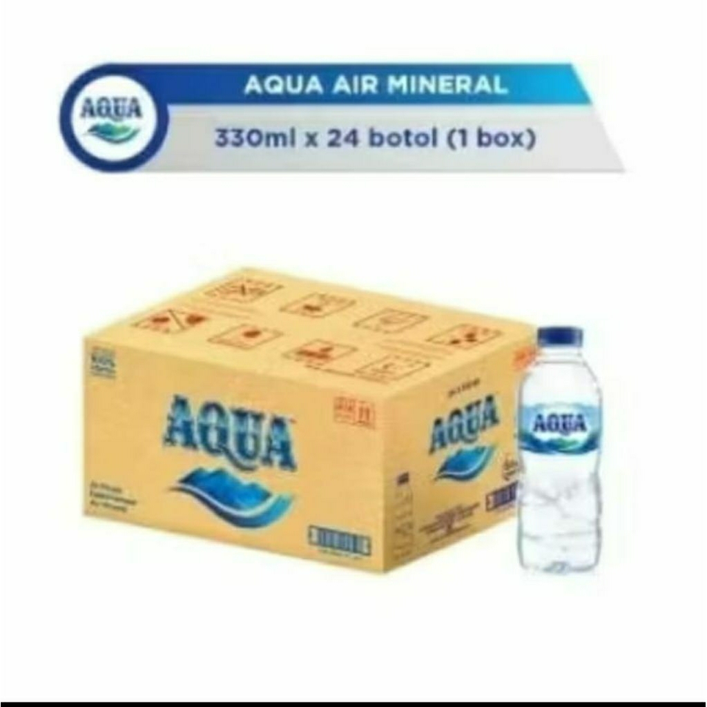 AQUA air mineral 330ml 1dus