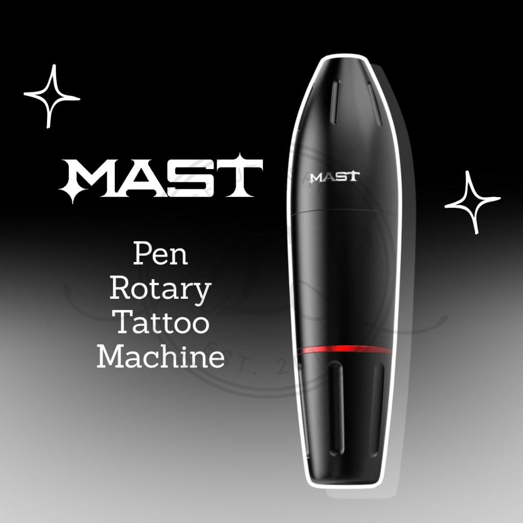 Mesin Dragonhawk Mast Pen Rotary | Mesin Tatto Machine Cable [Pen Only] | Mesin Sulam
