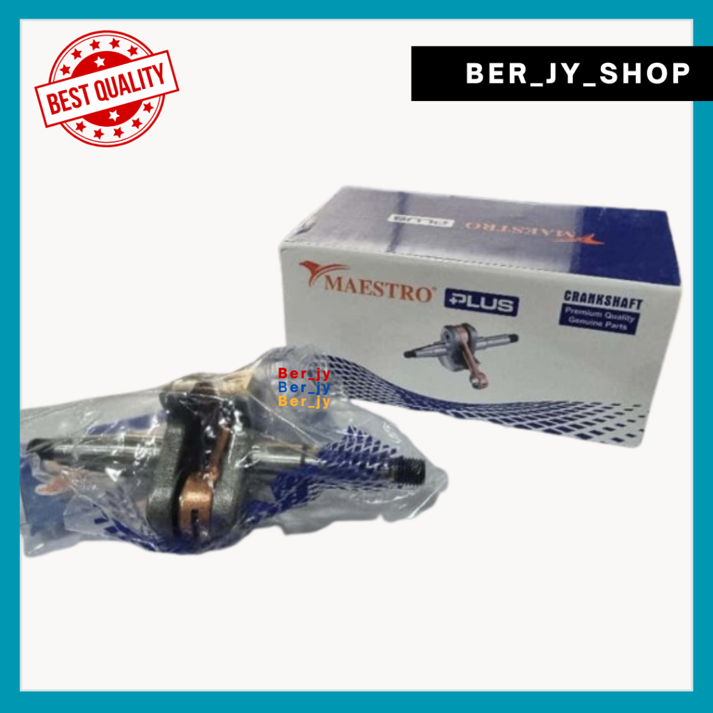 6500 - CRANKSHAFT AS KRUK CRANK SHAFT Mesin chainsaw senso maestro CS 6500 6500L