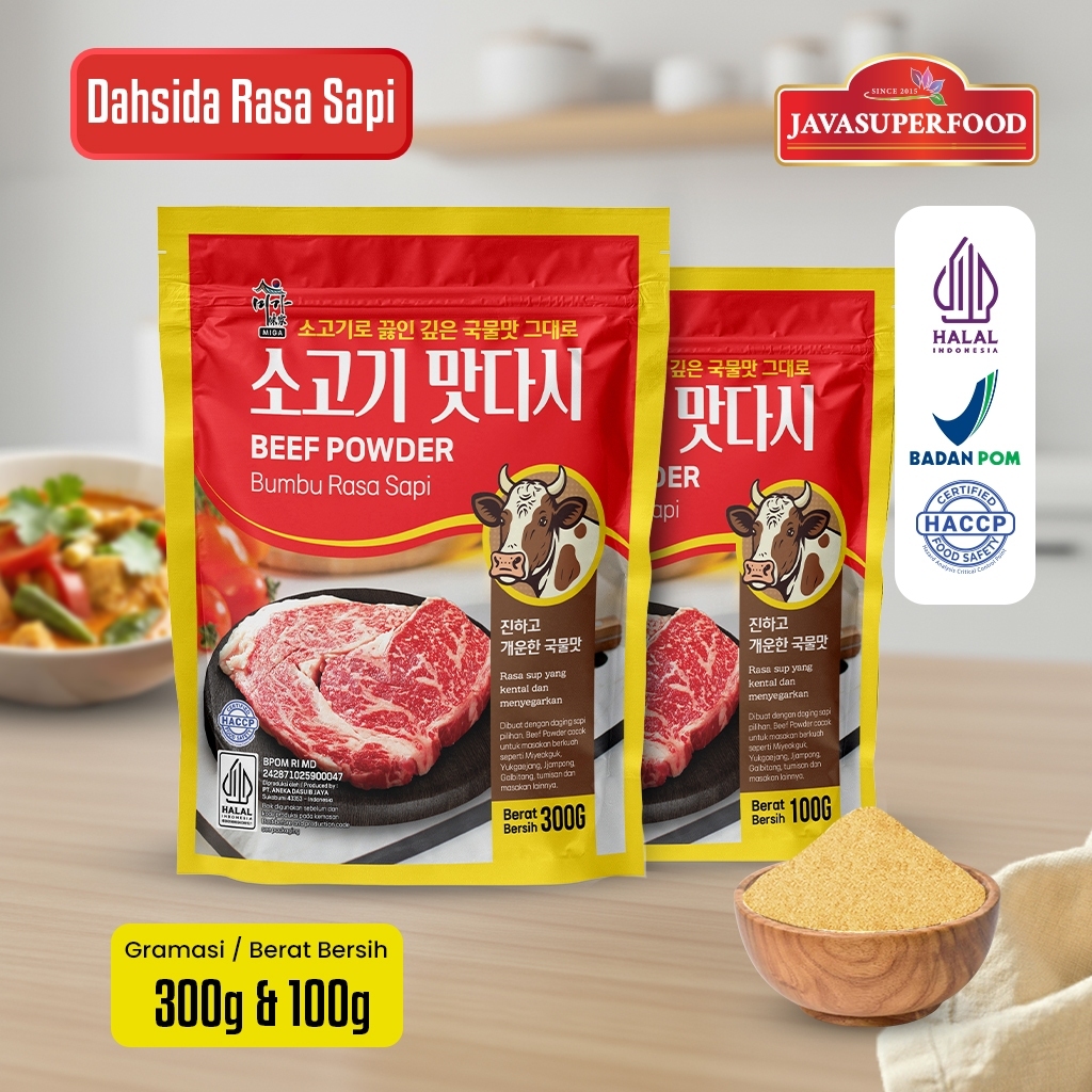 [HALAL] DASHIDA RASA SAPI (100G/300G) / SOGOGI DASHIDA SOUP STOCK / BUBUK SAPI / BUMBU SAPI / KALDU 