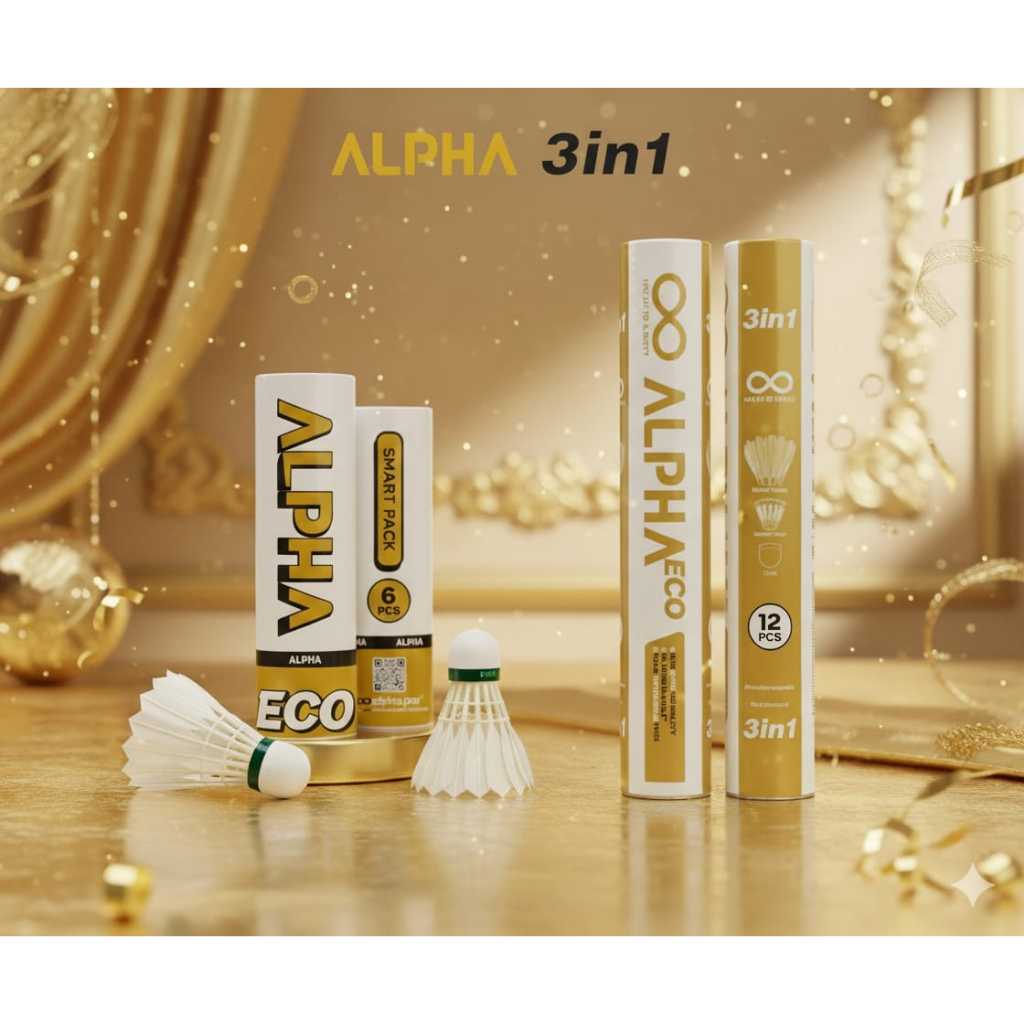 Alpha Gold Badminton Shuttlecock