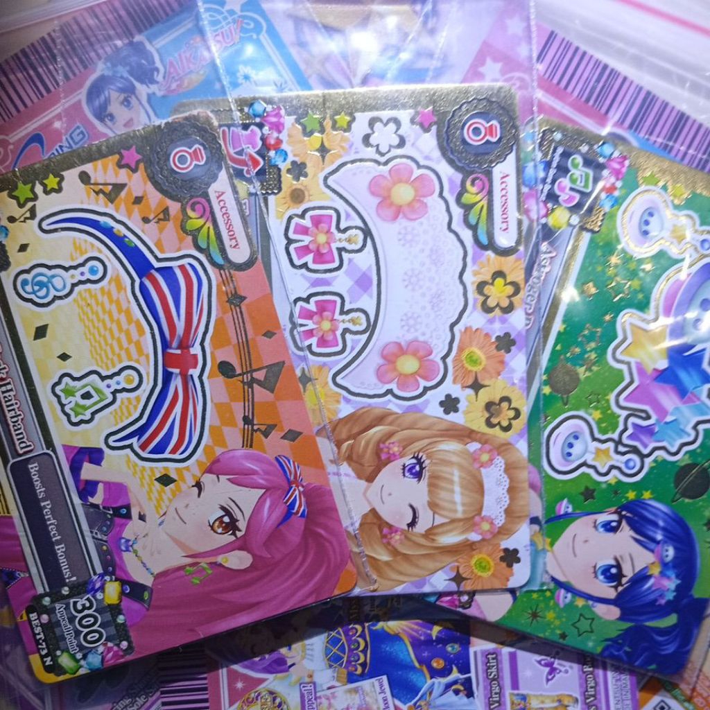 Aikatsu Zodiac Series Normal Accessories [ 3 kartu ]