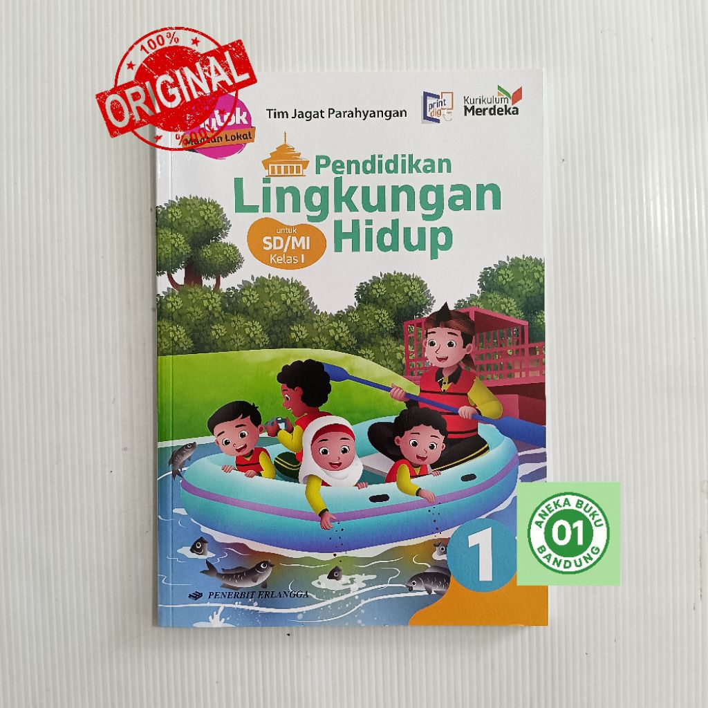 Plh Pendidikan Lingkungan Hidup Kelas 1 SD/MI Kurikulum Merdeka Erlangga