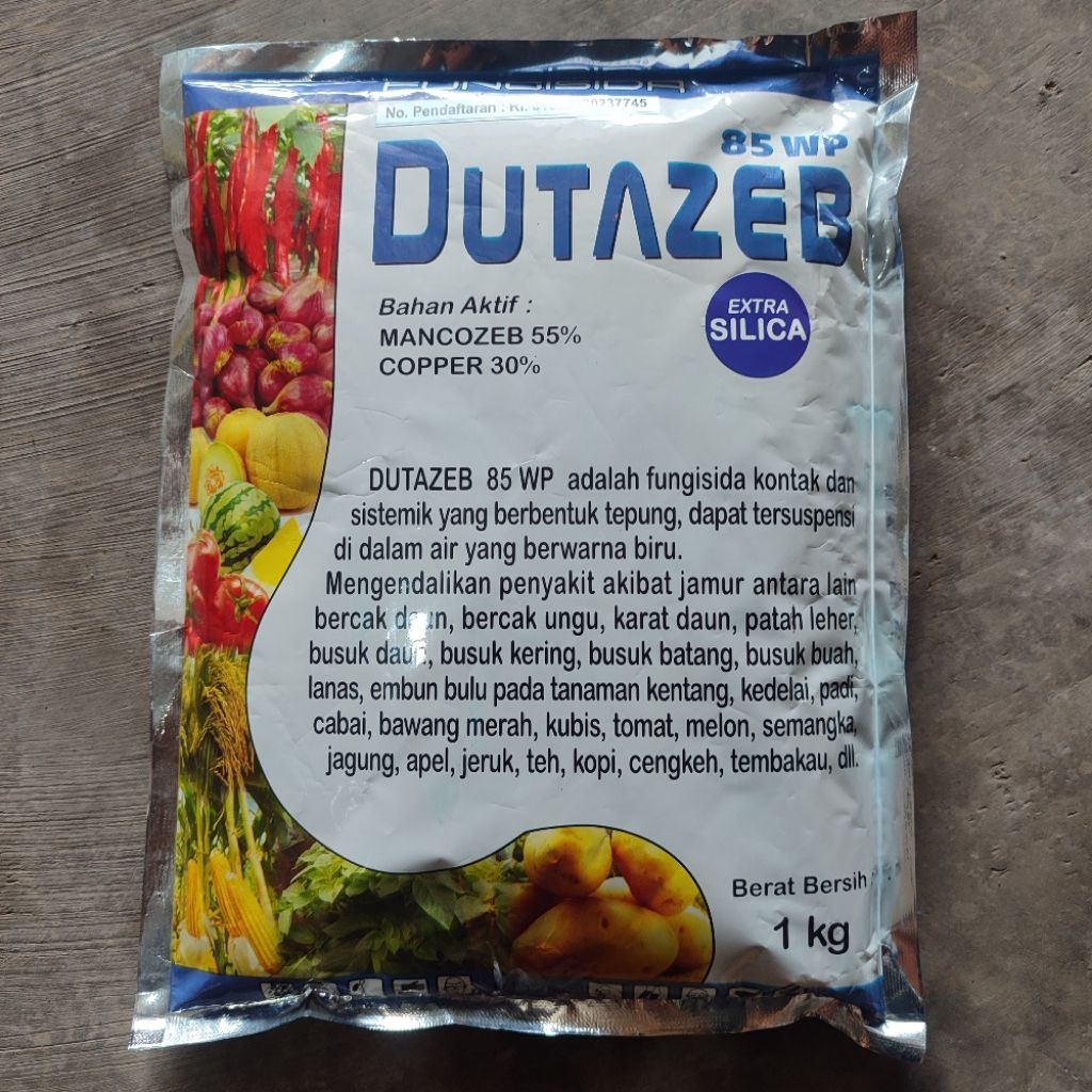 Fungisida Dutazeb Mankozeb Biru 1 Kg