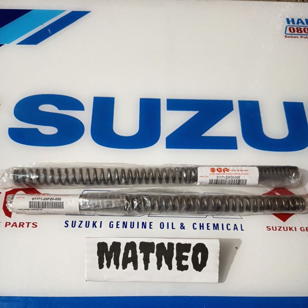 per shock sok depan suzuki shogun R 110 new sepasang original sgp 51171-23F20