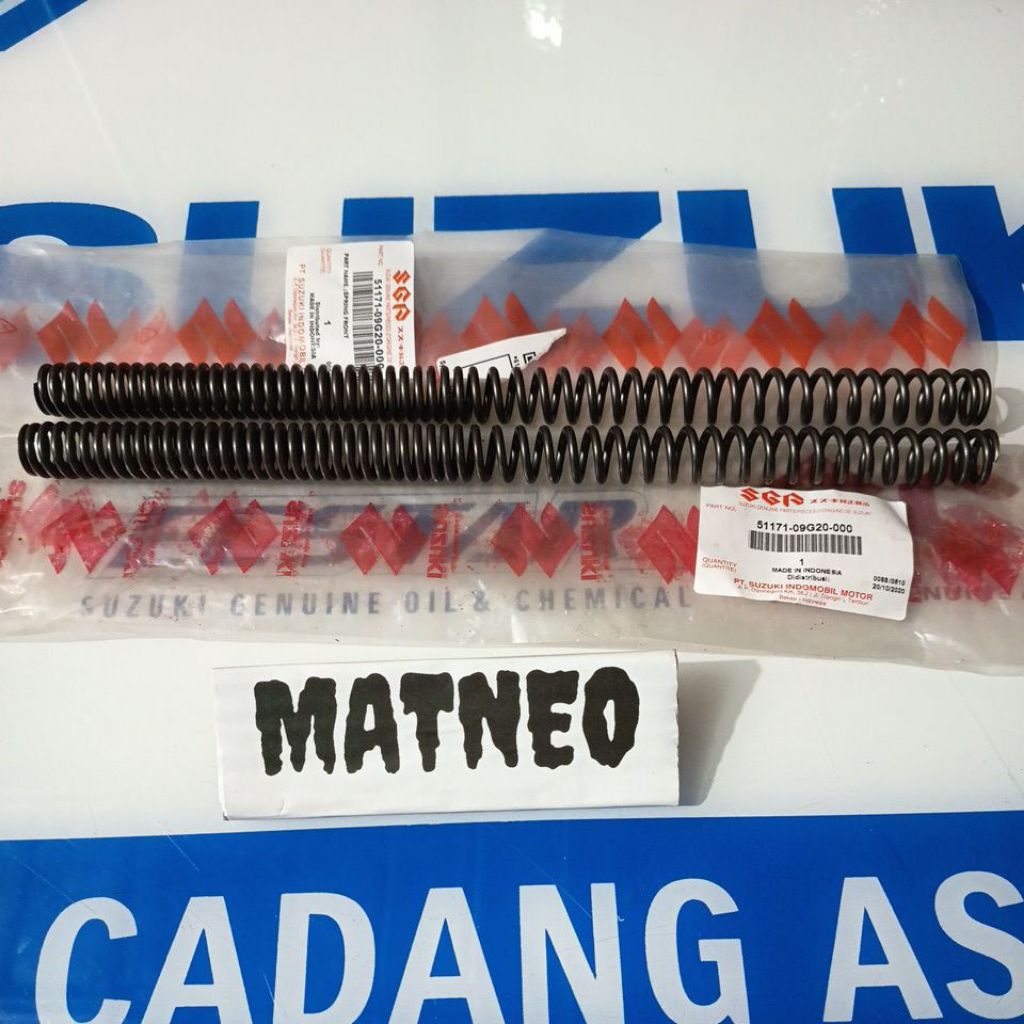 per shock sok depan sepasang suzuki smash old lama original sgp 51171-09G20