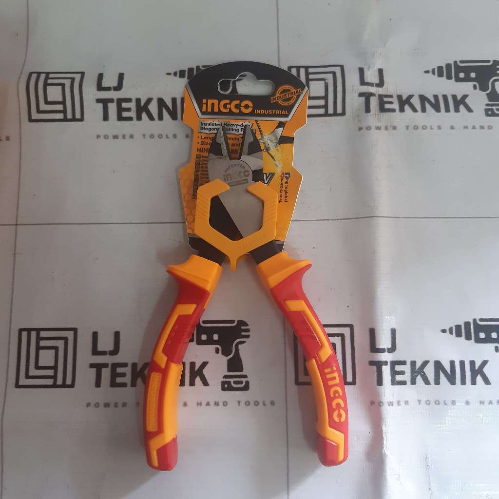 INGCO TANG POTONG LISTRIK 7 INCH INSULATED DIAGONAL PLIER HIHLDCP28188