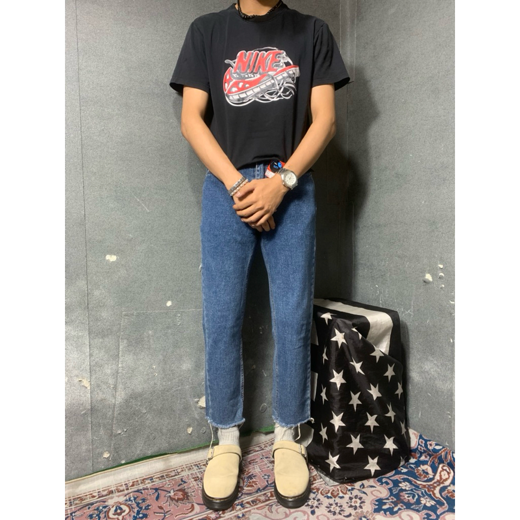 BLUE JEANS UNKNOWN SLIM FIT UNFINISHED