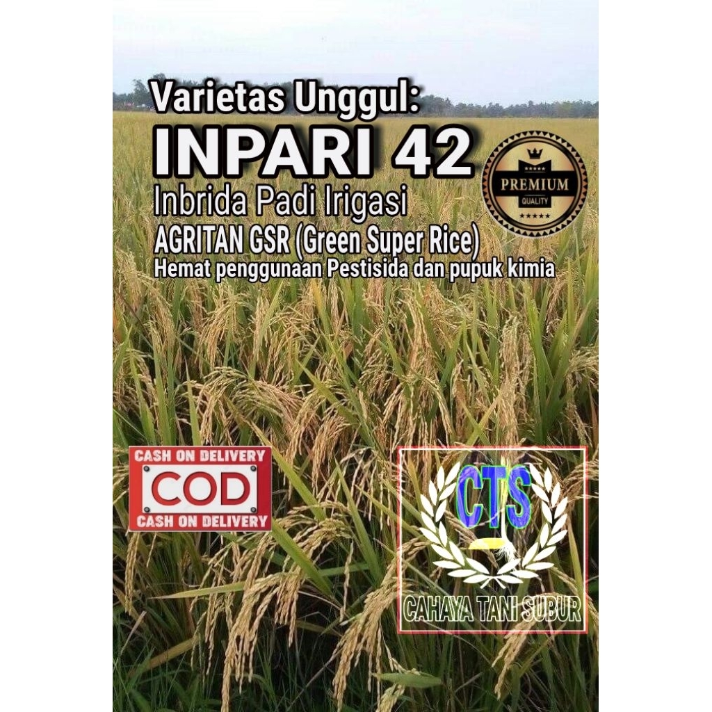 Inpari 42 Agritan GSR Benih Padi Unggul (5kg)