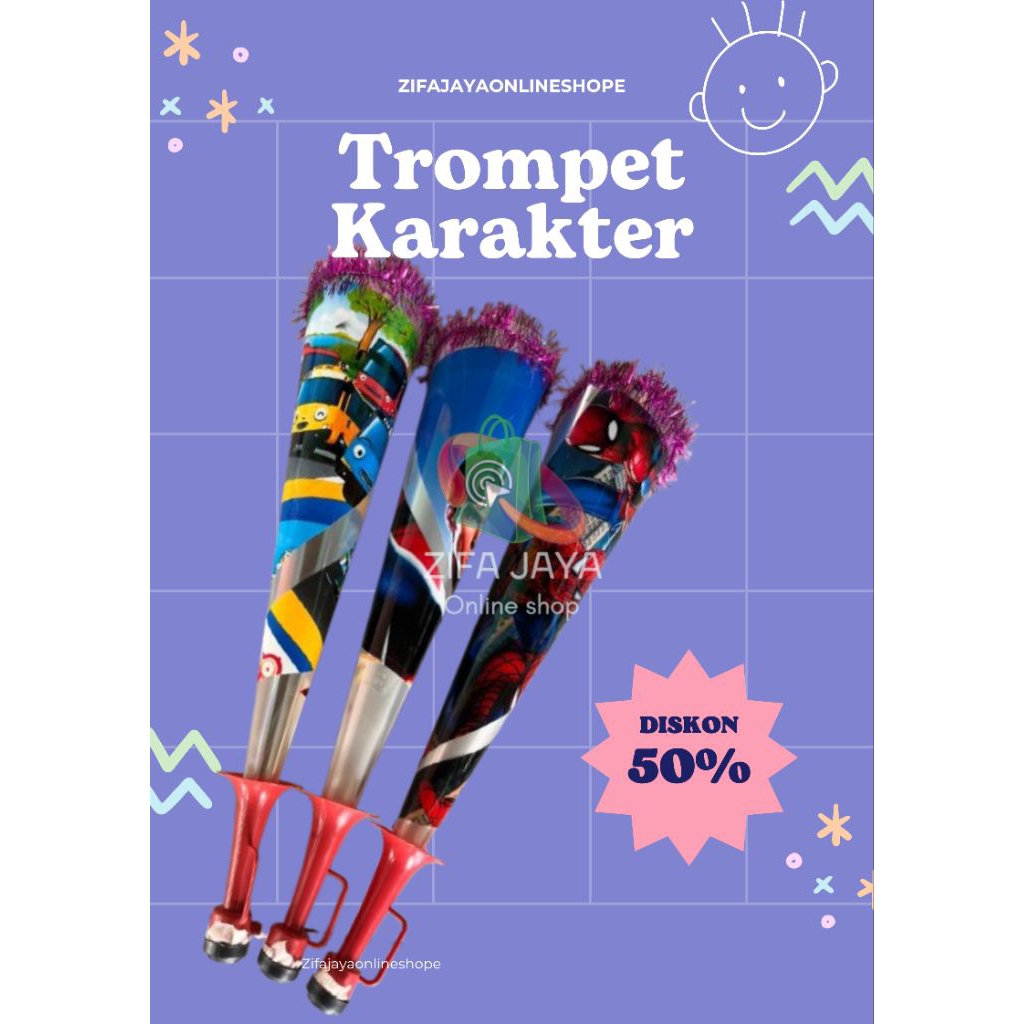 PAKET USAHA TROMPET TAHUN BARU TROMPET MAINAN ANAK TROMPET ULANG TAHUN