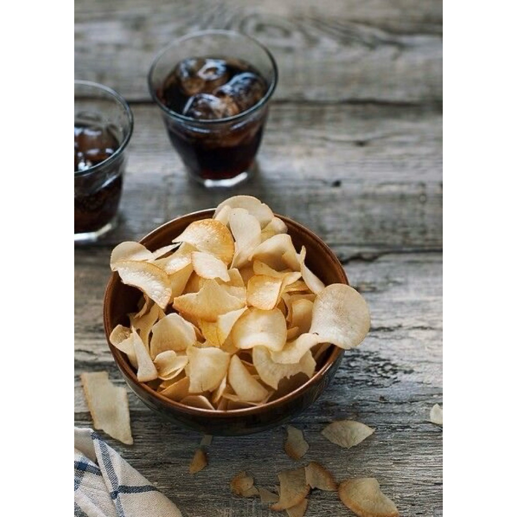 fried cassava (kripik singkong)