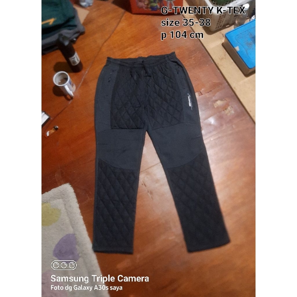 celana sport / celana olahraga / track pants outdoor by G-Twenty K-tex