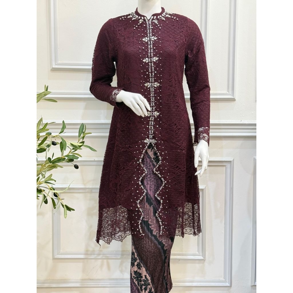 Jumbo zigzag brokat pesta seragaman pesta tunik murah ukuran 3l 4l 5l