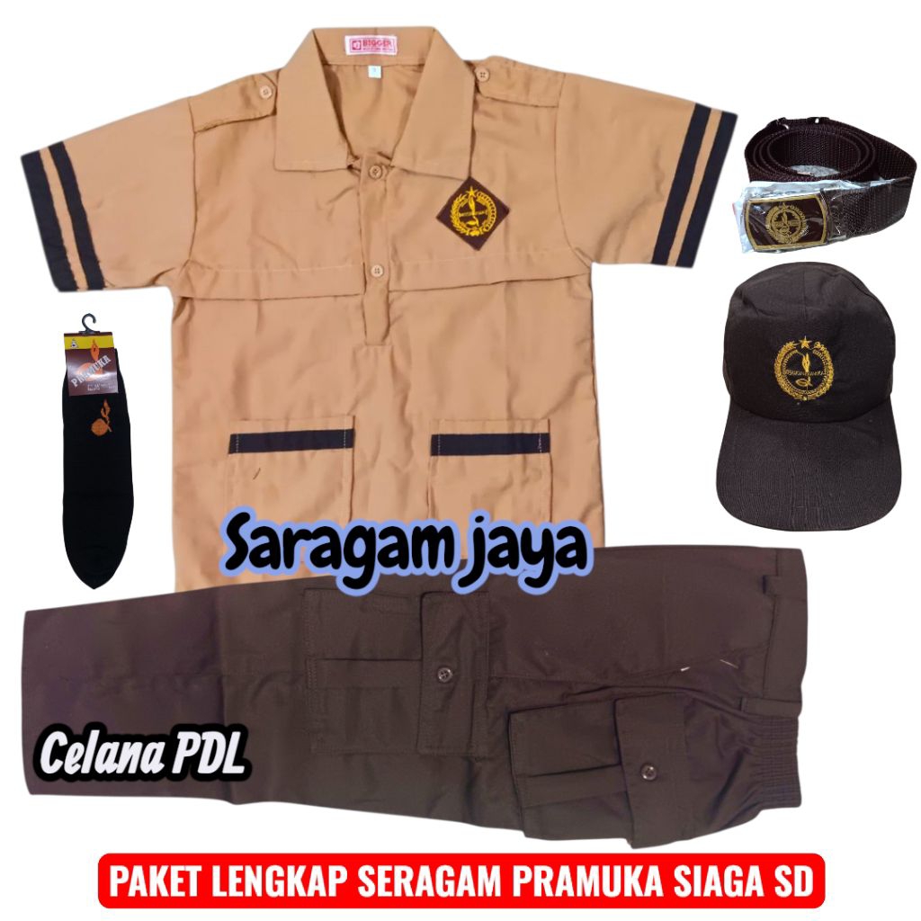 Seragam pramuka siaga sd laki laki,Celana pramuka PDL sd laki laki,Baju pramuka siaga sd laki laki