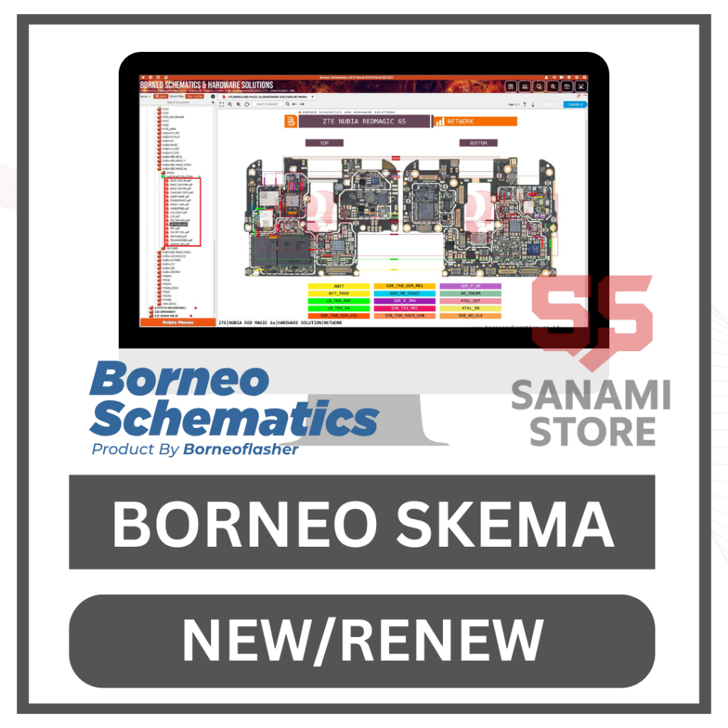 BORNEO SKEMA | SCHEMATICS 12 BULAN