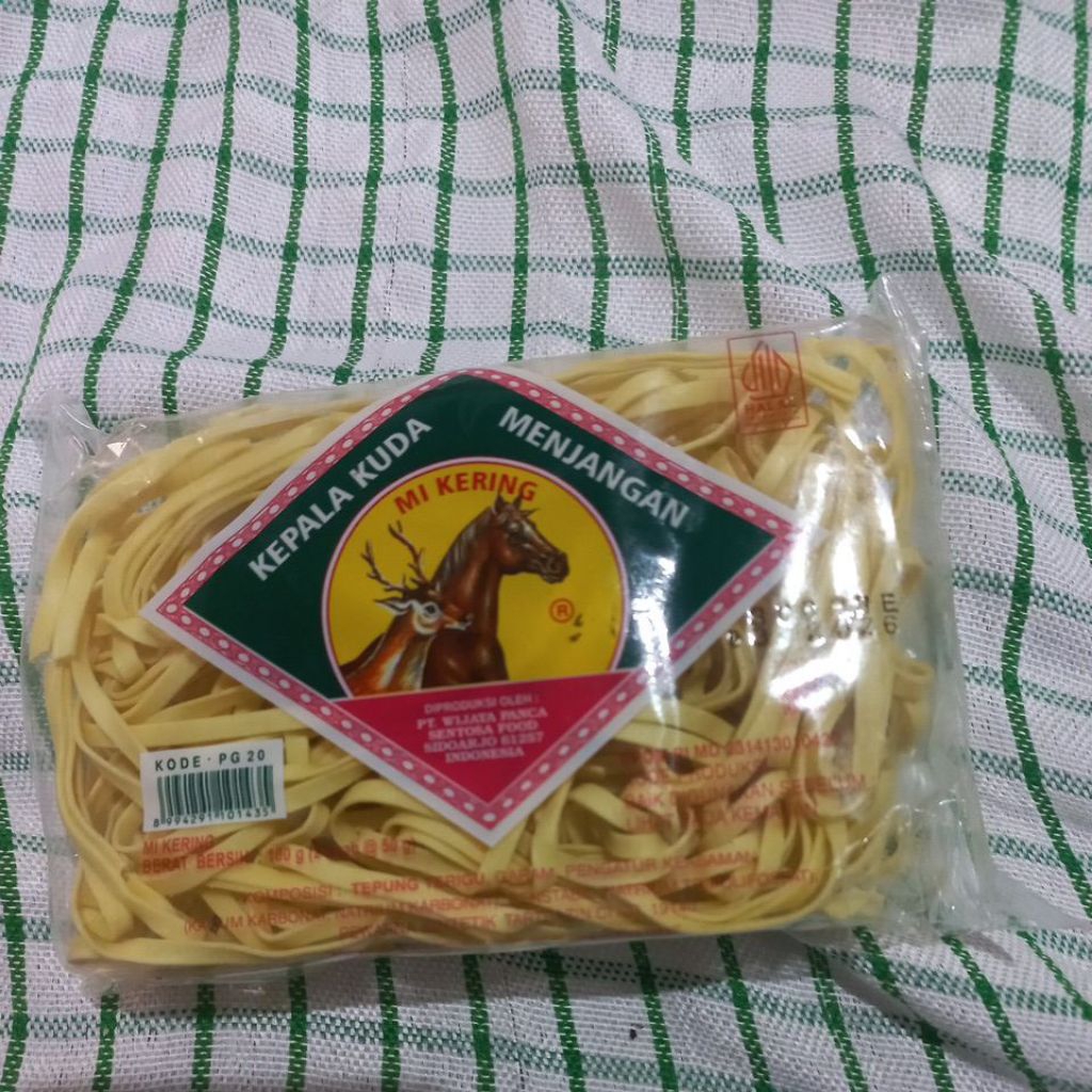 mie kering kuning