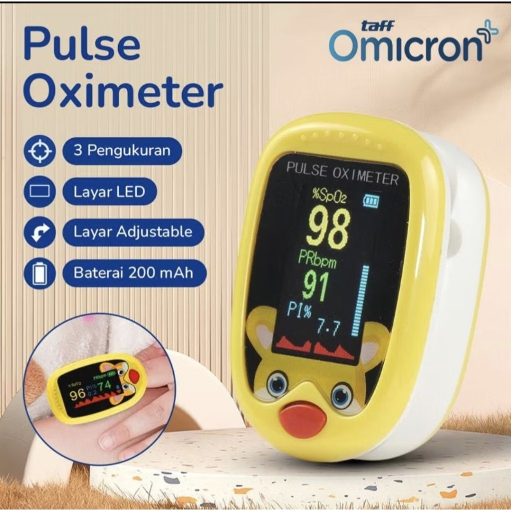 Pulse Oxymeter / oximeter/ oksimeter alat saturasi oksigen