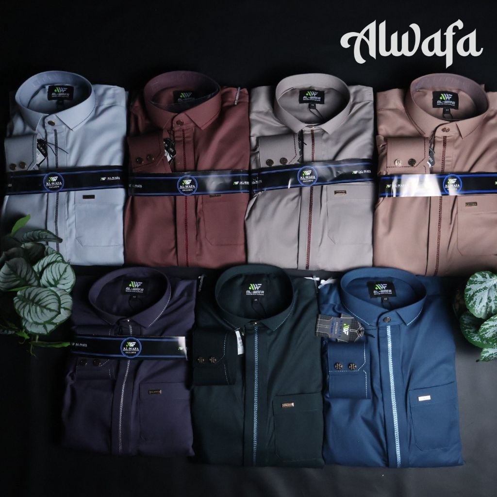 Gamis AL Wafa Jubah Manset Remaja Anak