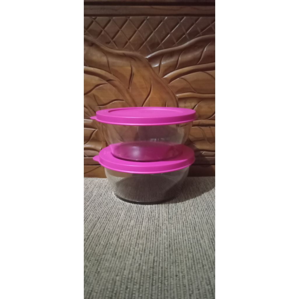 clear bowl tupperware ORI new 610ml