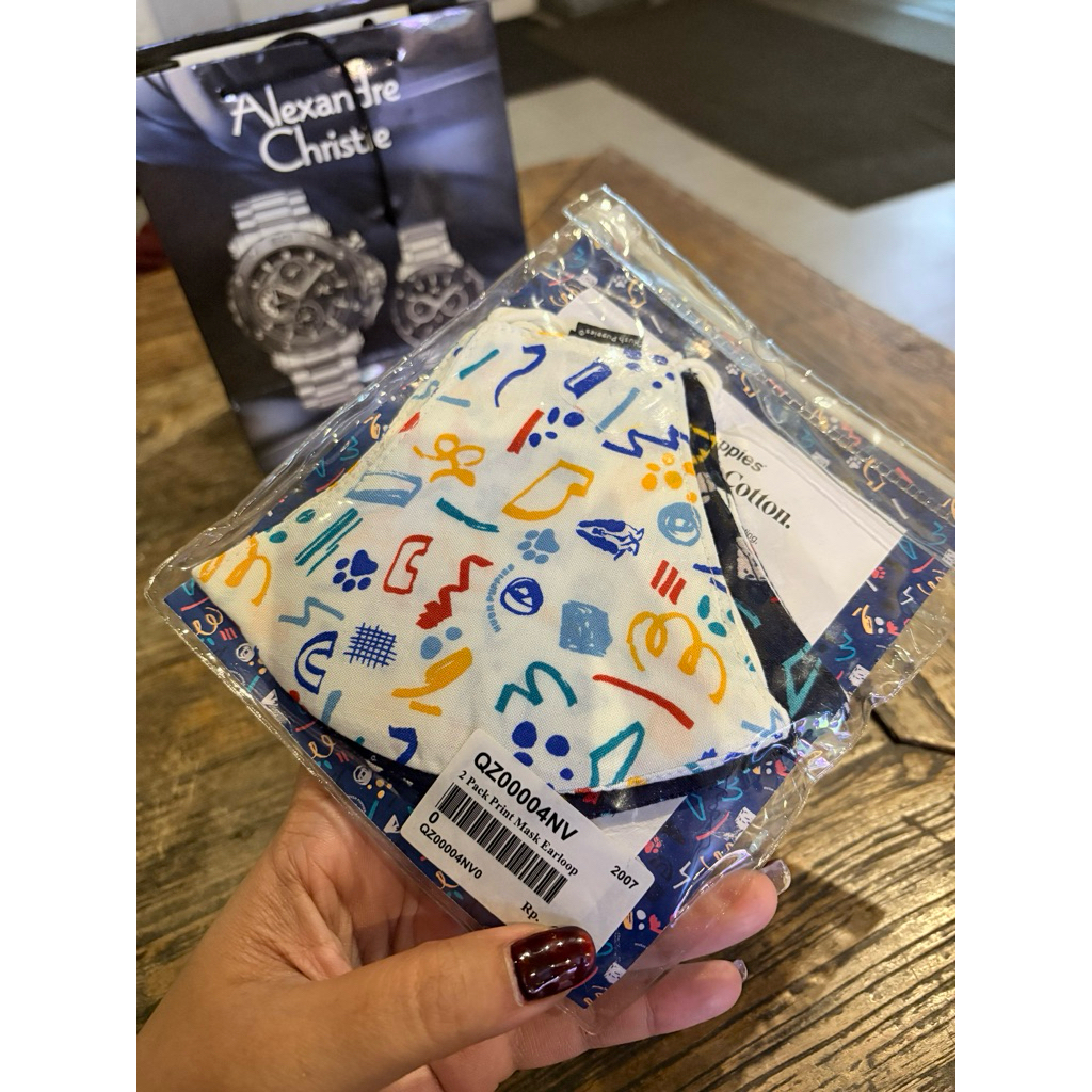 masker hush puppies original isi 2 / hush Puppies 2_Active Mask Twix In Navy