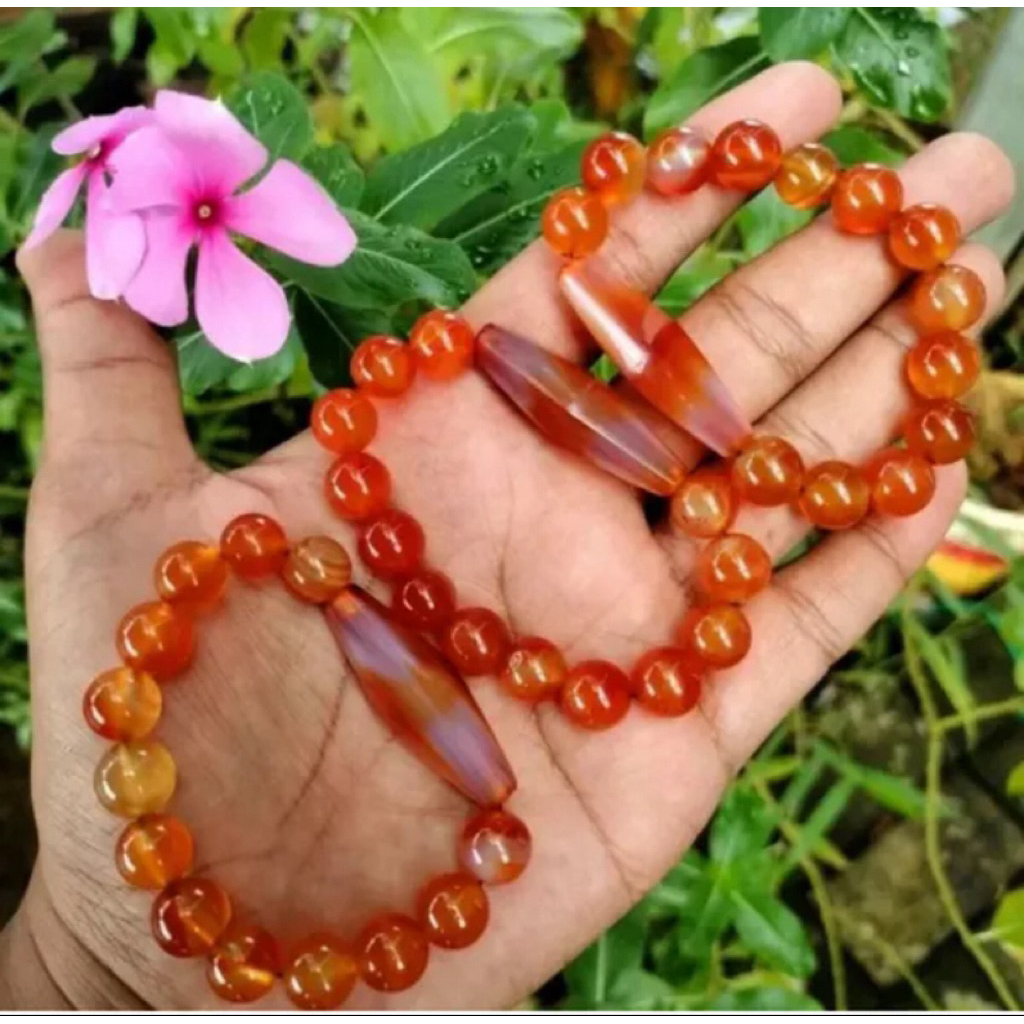 Gelang Batu Asli Akik Lamiang Khas Asli Dayak Kalimantan | Gelang Akik Manau | Gelang Akik Lamiang |