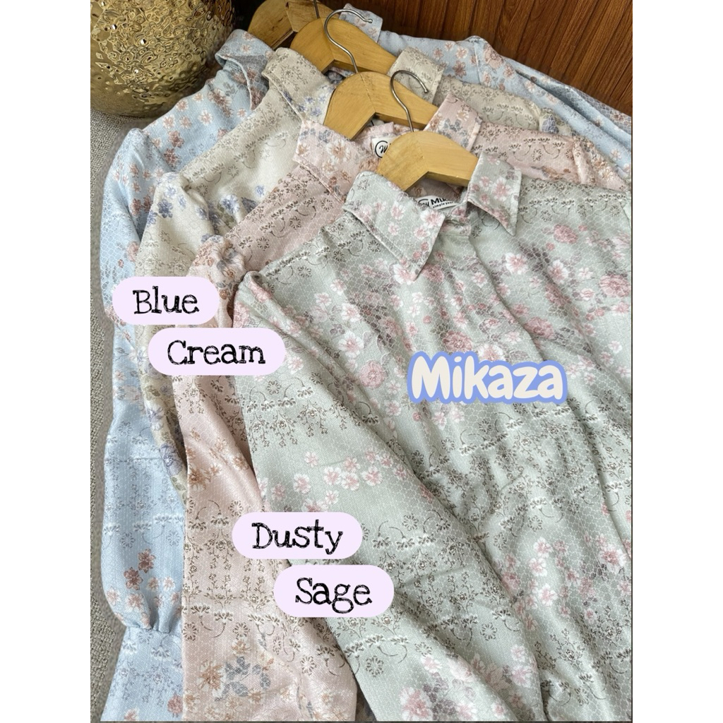 GAMIS TERBARU AMIRA Dan NAURA DRESS BY MIKAZA MAT RAJON JAGUARD