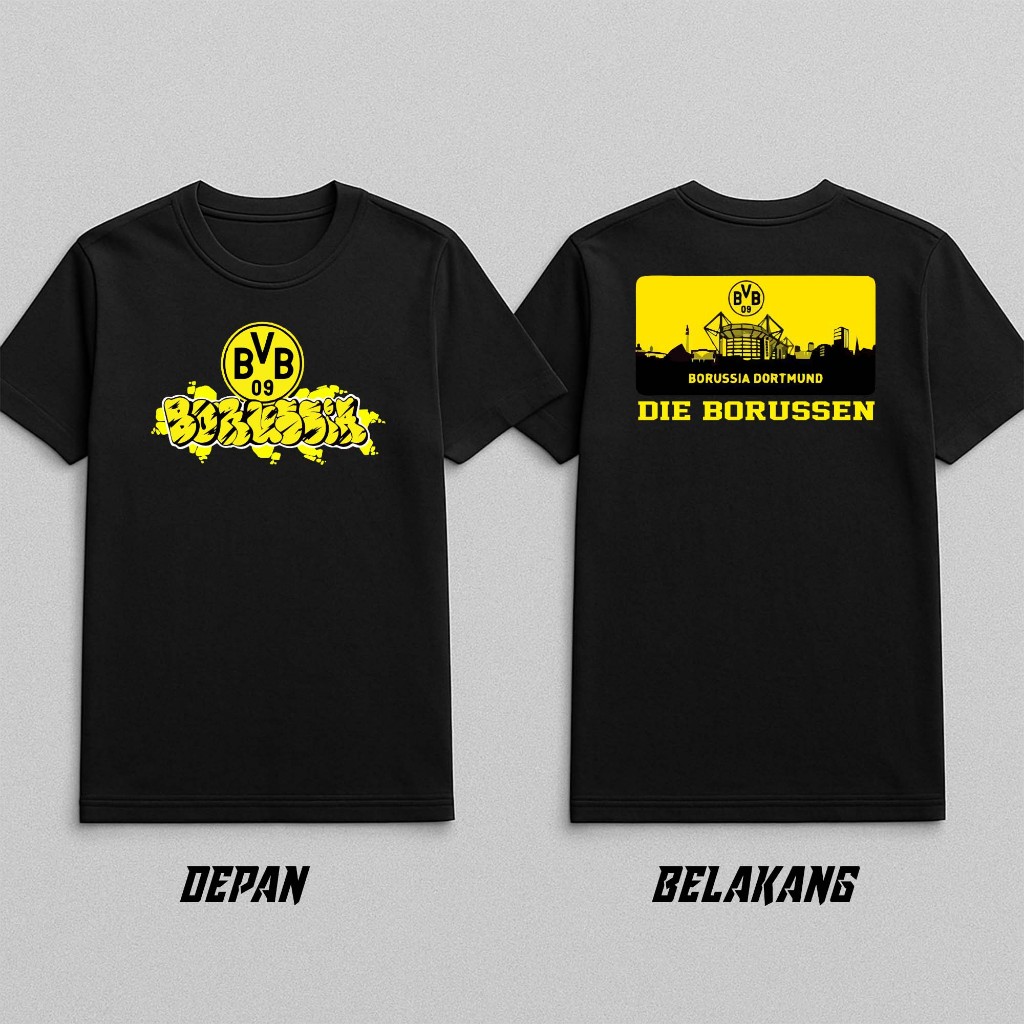 Kaos Suporter Bola Borussia Dortmund Die Borussen