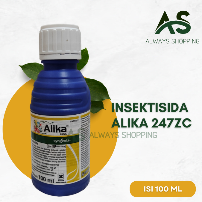 [A3] Insektisida Alika 247ZC Kemasan 100ml Pembasmi Hama Ulat dan Kutu untuk Tanaman