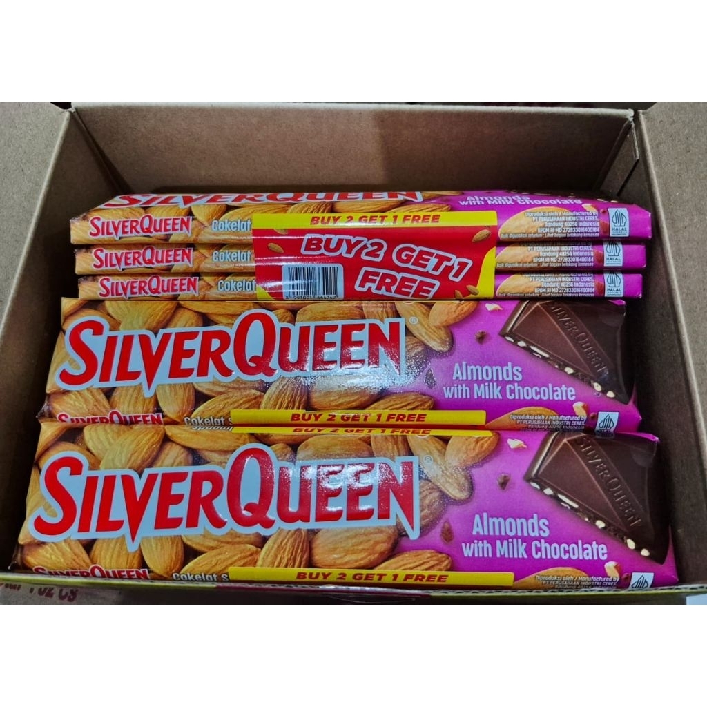 SilverQueen almond buy 2 get1