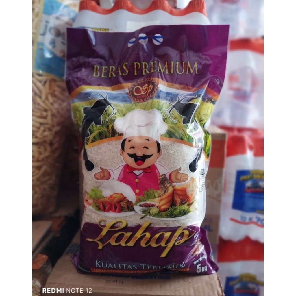 beras lahap