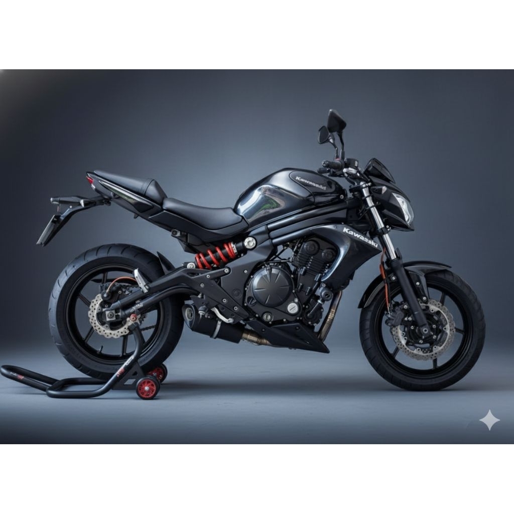 Kawasaki 650 — Header Stainless · Silver — foto 4