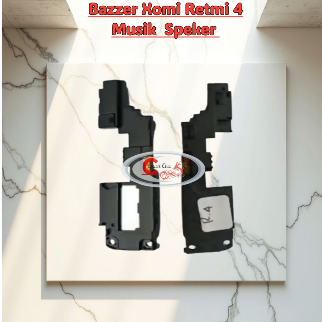 BAZZER  RETMI 4 LOUDSPEAKER DERING XOMI RETMI 4 SPEAKER MUSIK BAWAH