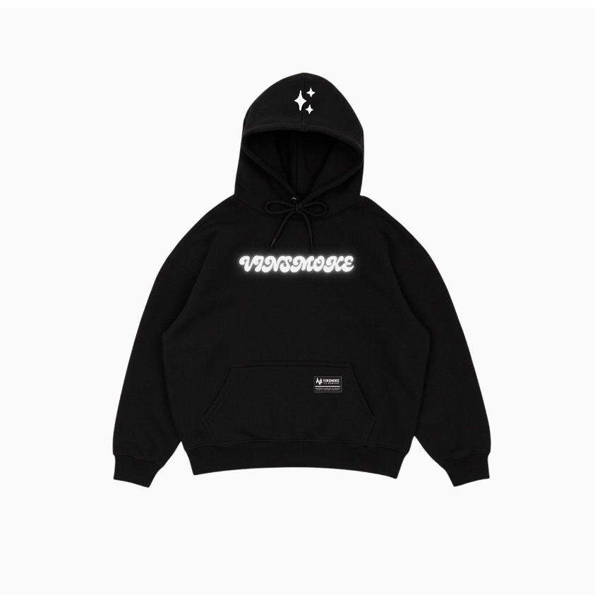 VINSMOKE - Hoodie Jumper Menyala Fleece Reflective Unisex Full over