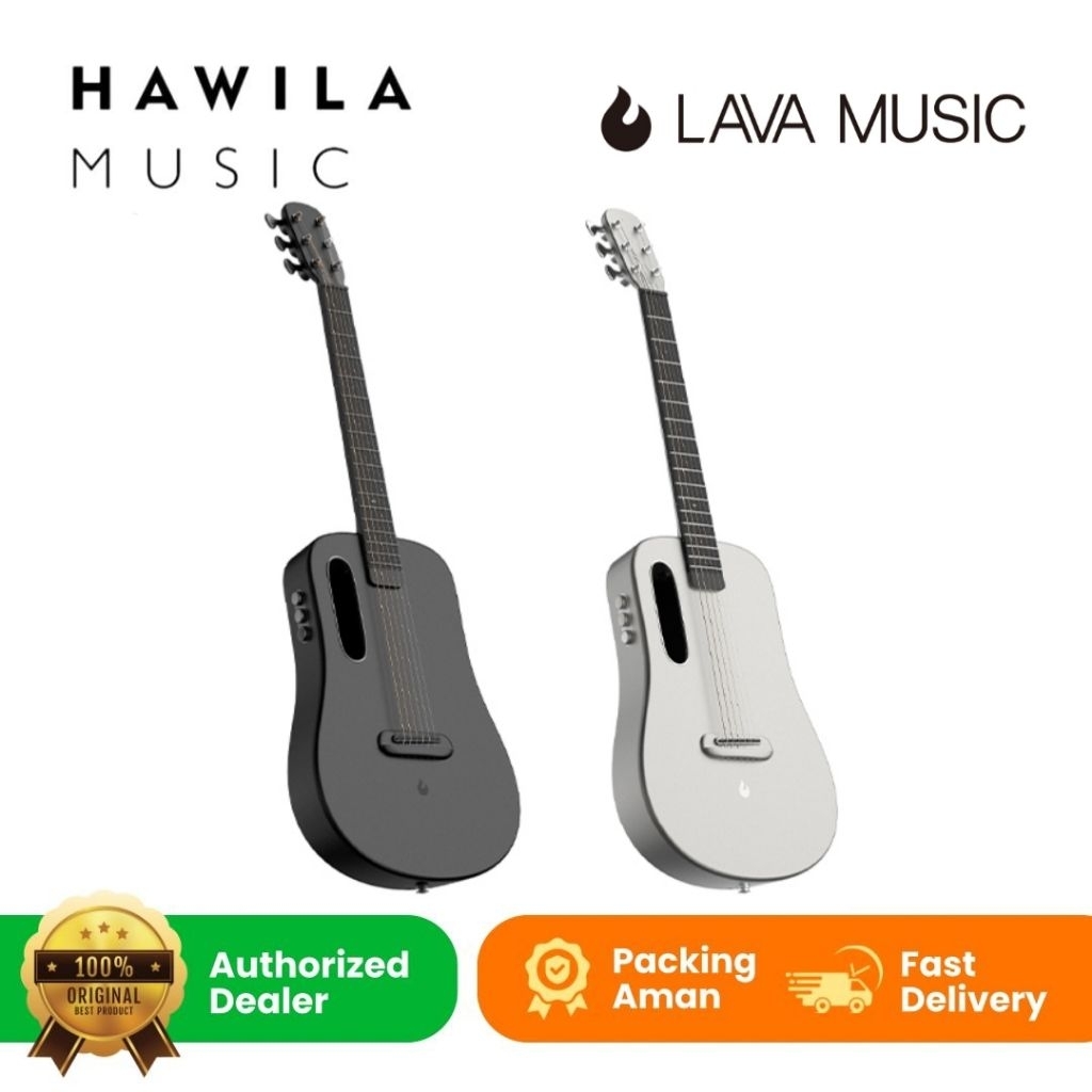 Guitar Lava Me Air Carbon Fiber Smart Guitar Akustik Elektrik Original Lava