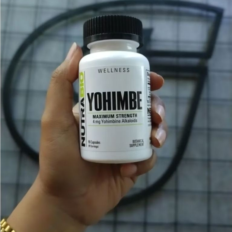 Nutrabio USA 100% Yohimbe Supplement 4mg 90 Veggie Capsule