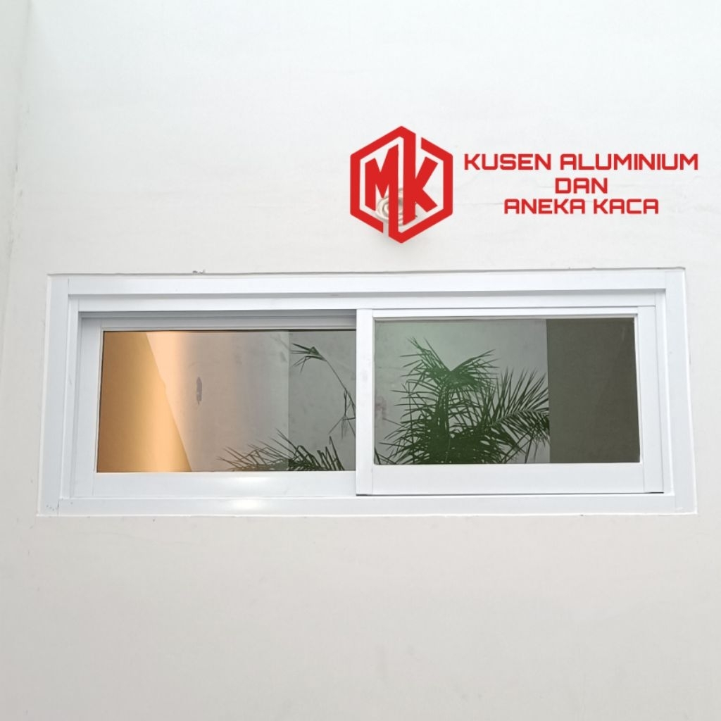 Jendela sliding ALUMINIUM L100 x T40