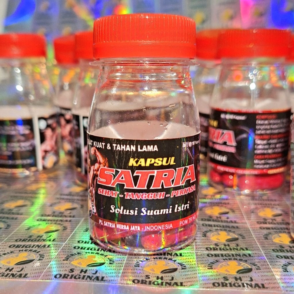 Kapsul  Obat Kuat Herbal Pria Satria Herba Original