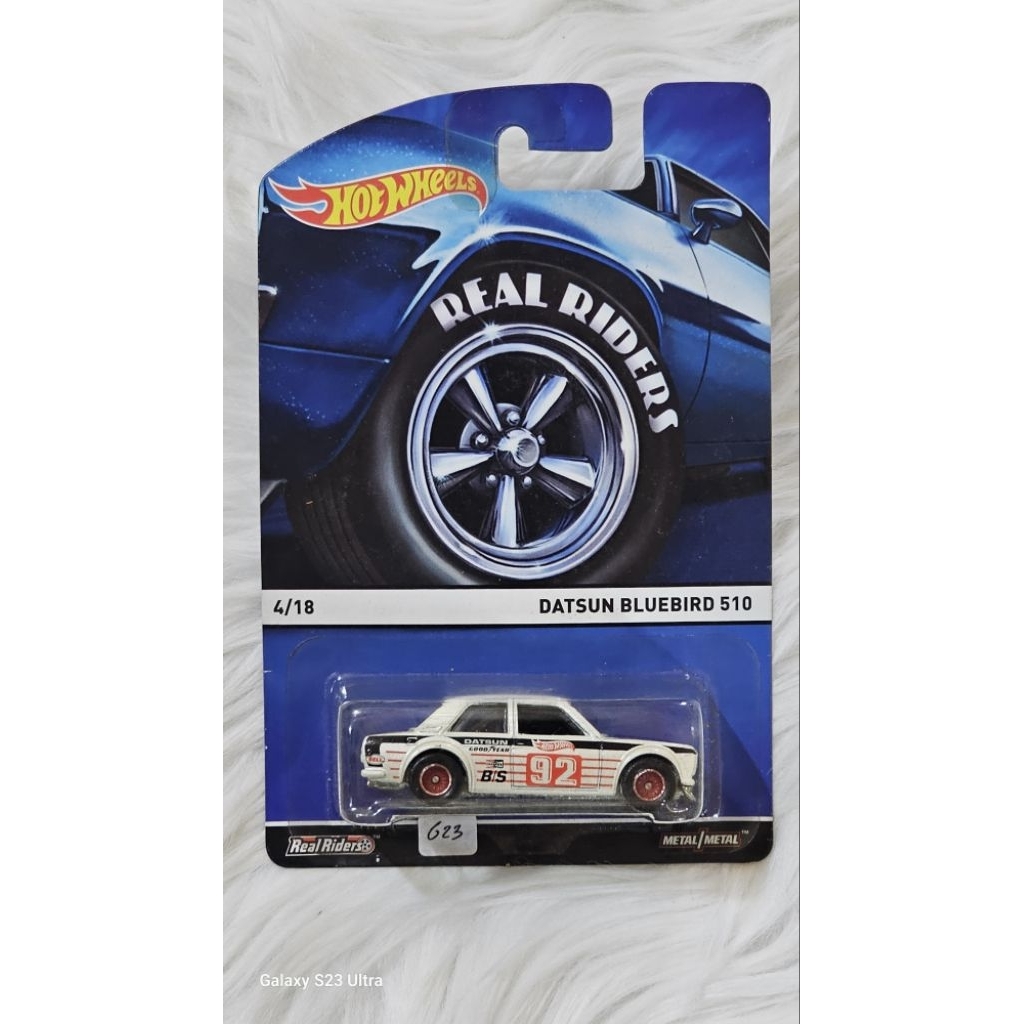 Hot Wheels DATSUN BLUEBIRD 510 REAL RIDERS