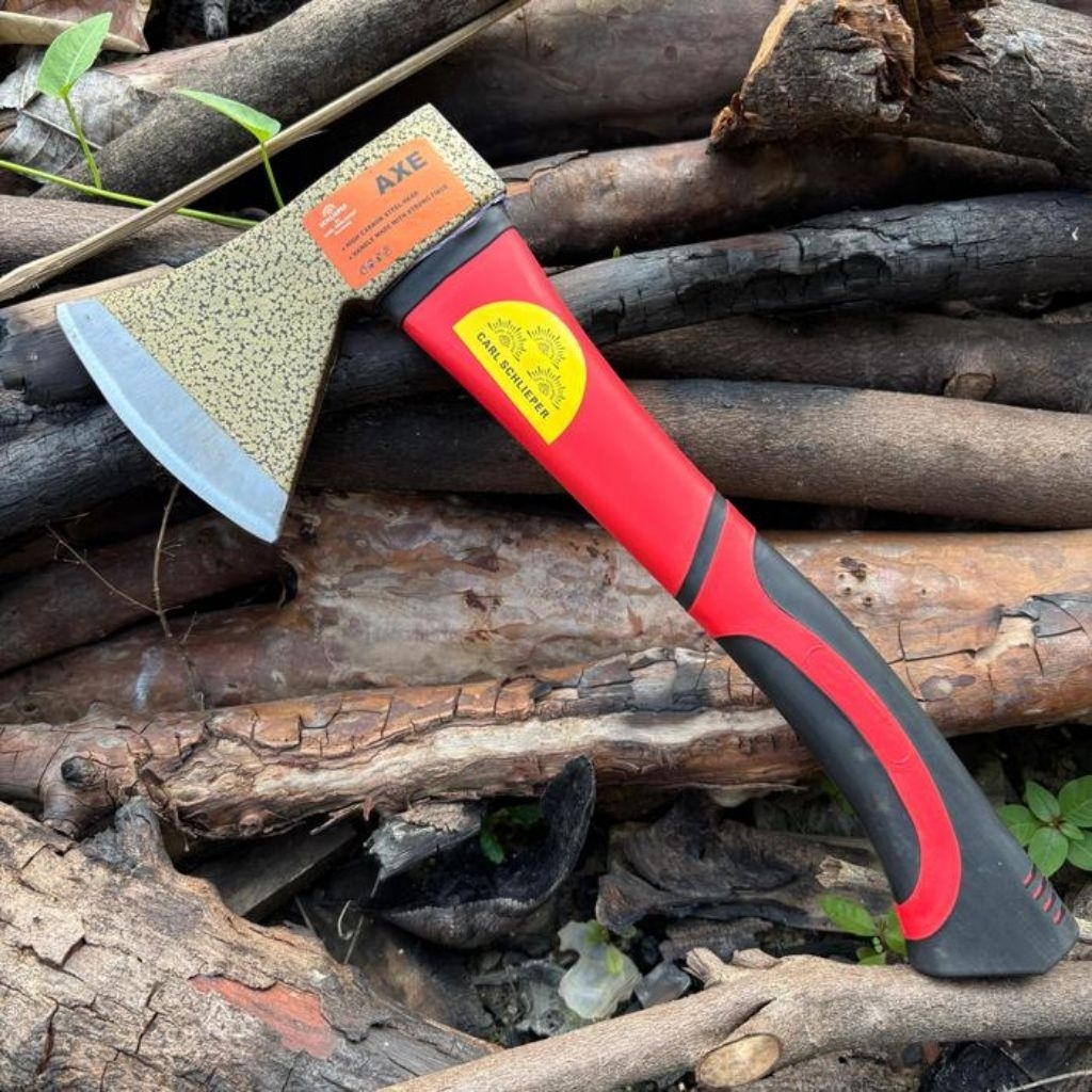 Kapak kampak gagang potong belah kayu CARL SCHLIEPER asli GERMANY 600G