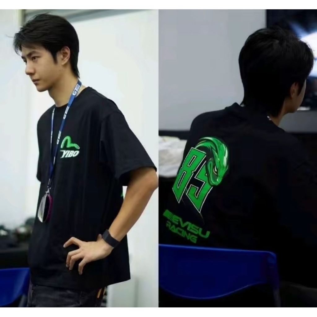 Kaos Hoodie Wang Yibo Racing 85 china drachin