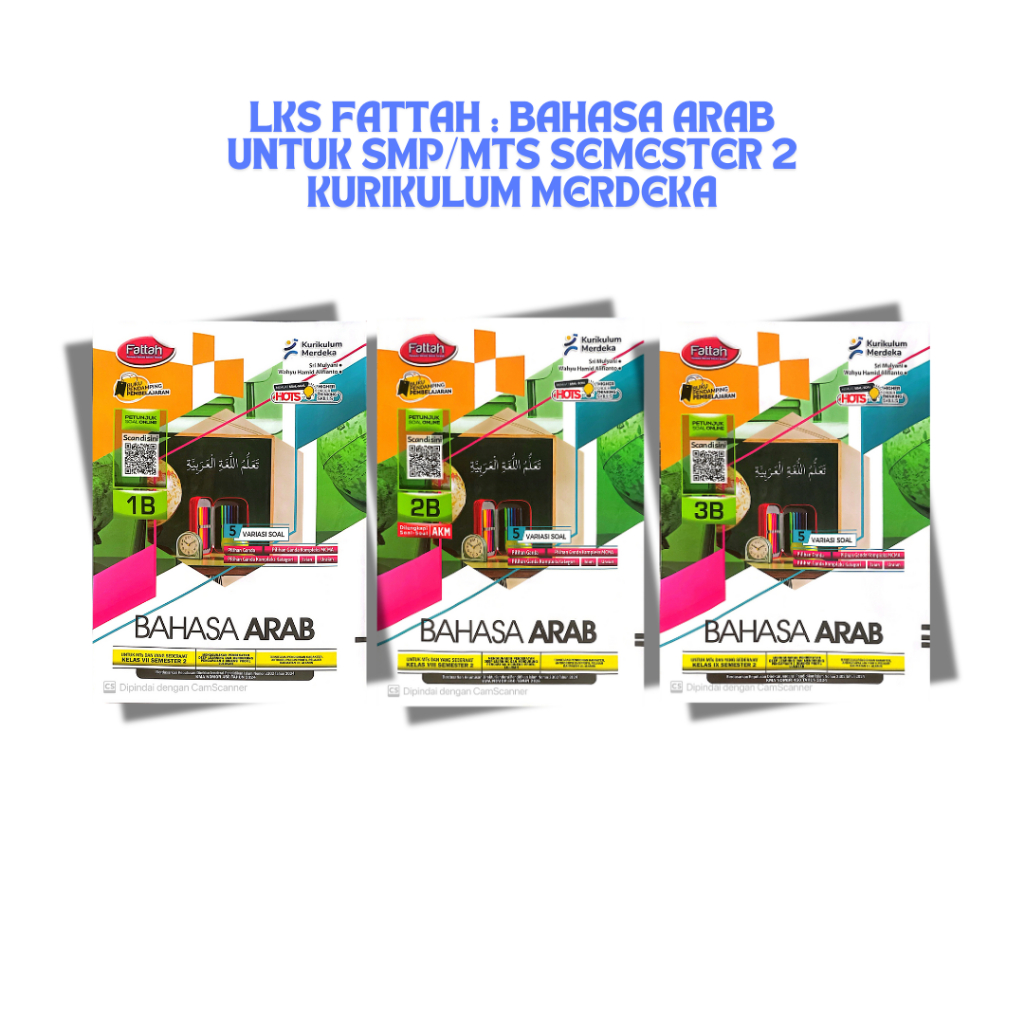 LKS Fattah : BAHASA ARAB untuk SMP/MTs Semester 2 - Kurikulum Merdeka