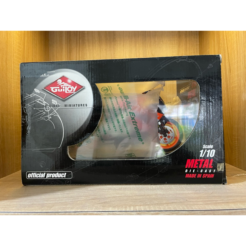diecast miniatur motoGP honda RC211 Valentino rossi repsol team  skala 1/10 guiloy
