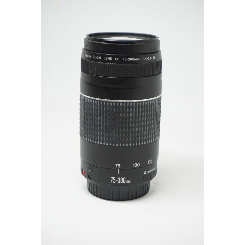 Lensa tele canon ef 75 300mm III aka 75-300mm